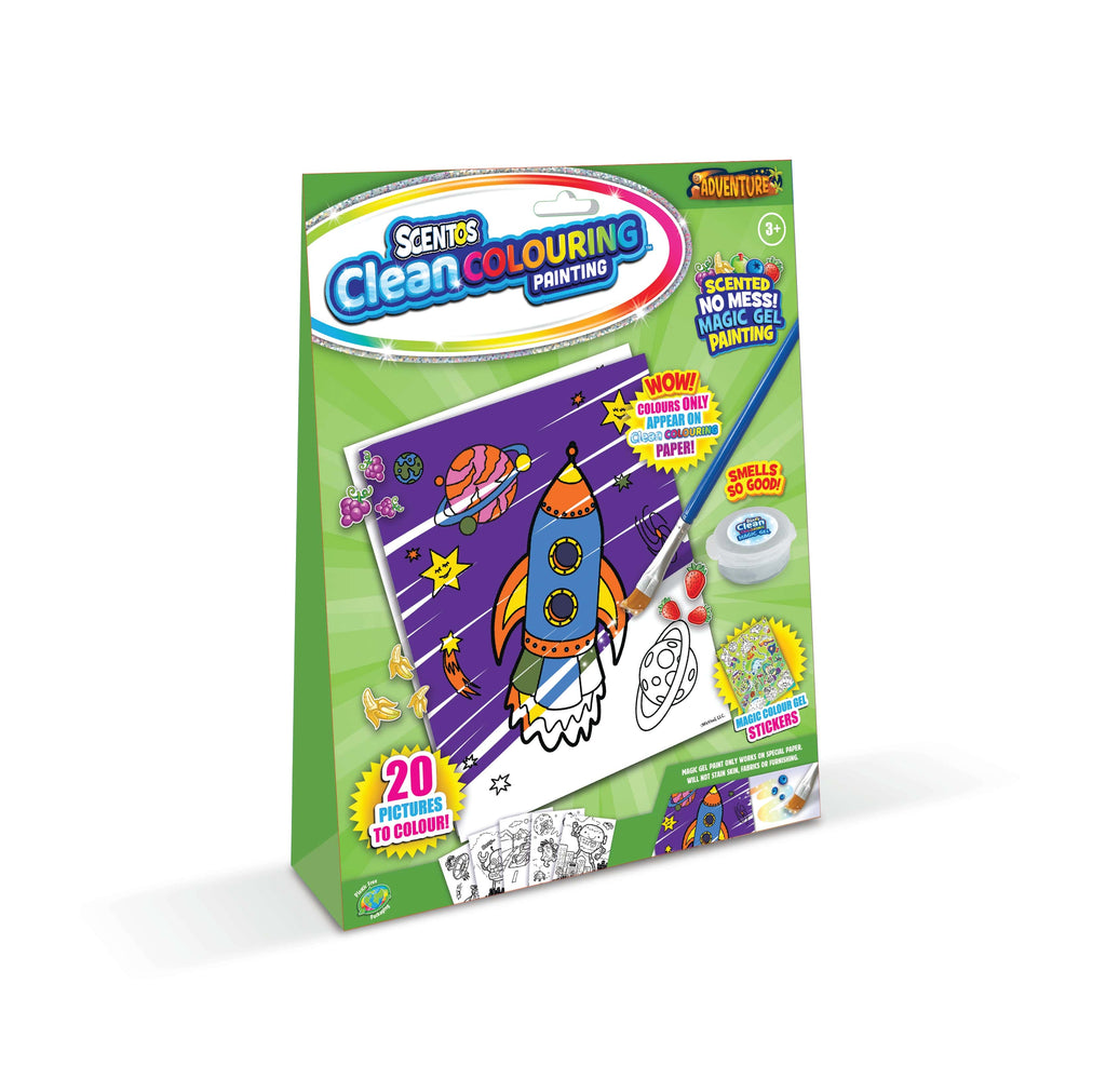 ShopScentos Clean Colouring Scentos CleanColouring™ Magic Gel Painting Adventure Set