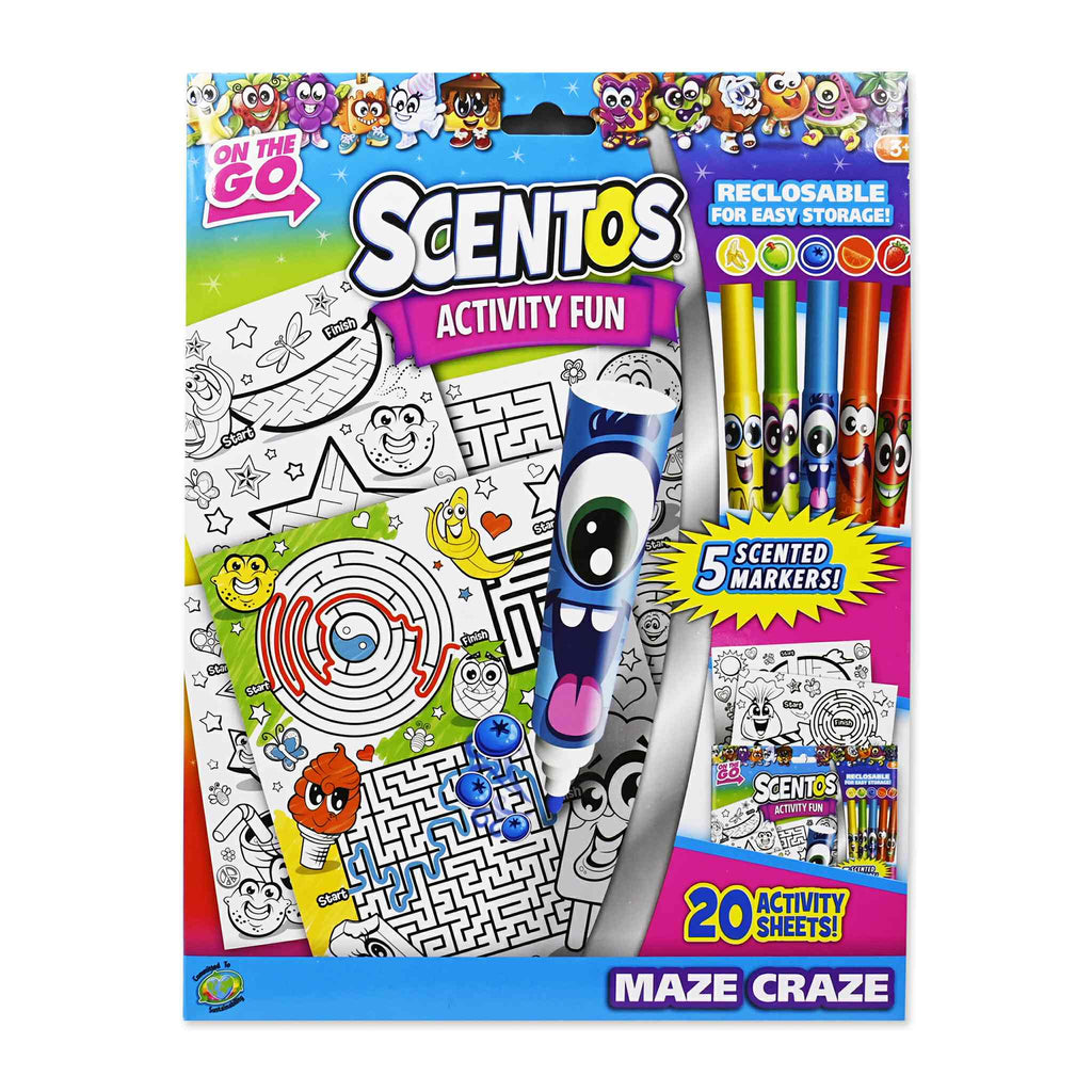 ShopScentos Stationery kit Scentos® Scented On-The-Go Bags Set Maze Craze