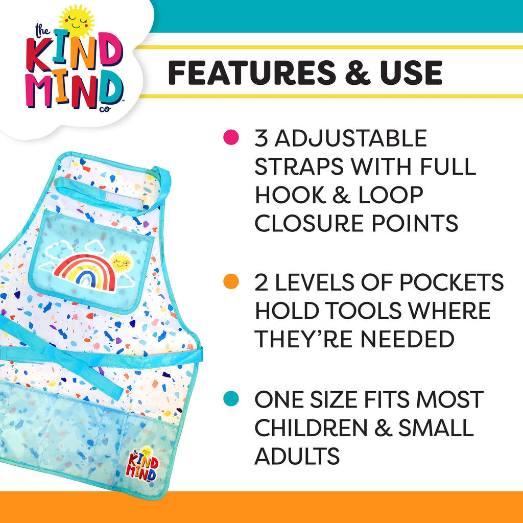 ShopScentos Accessible Art Smock The Kind Mind Co. -  Accessible Art Smock 3-pack