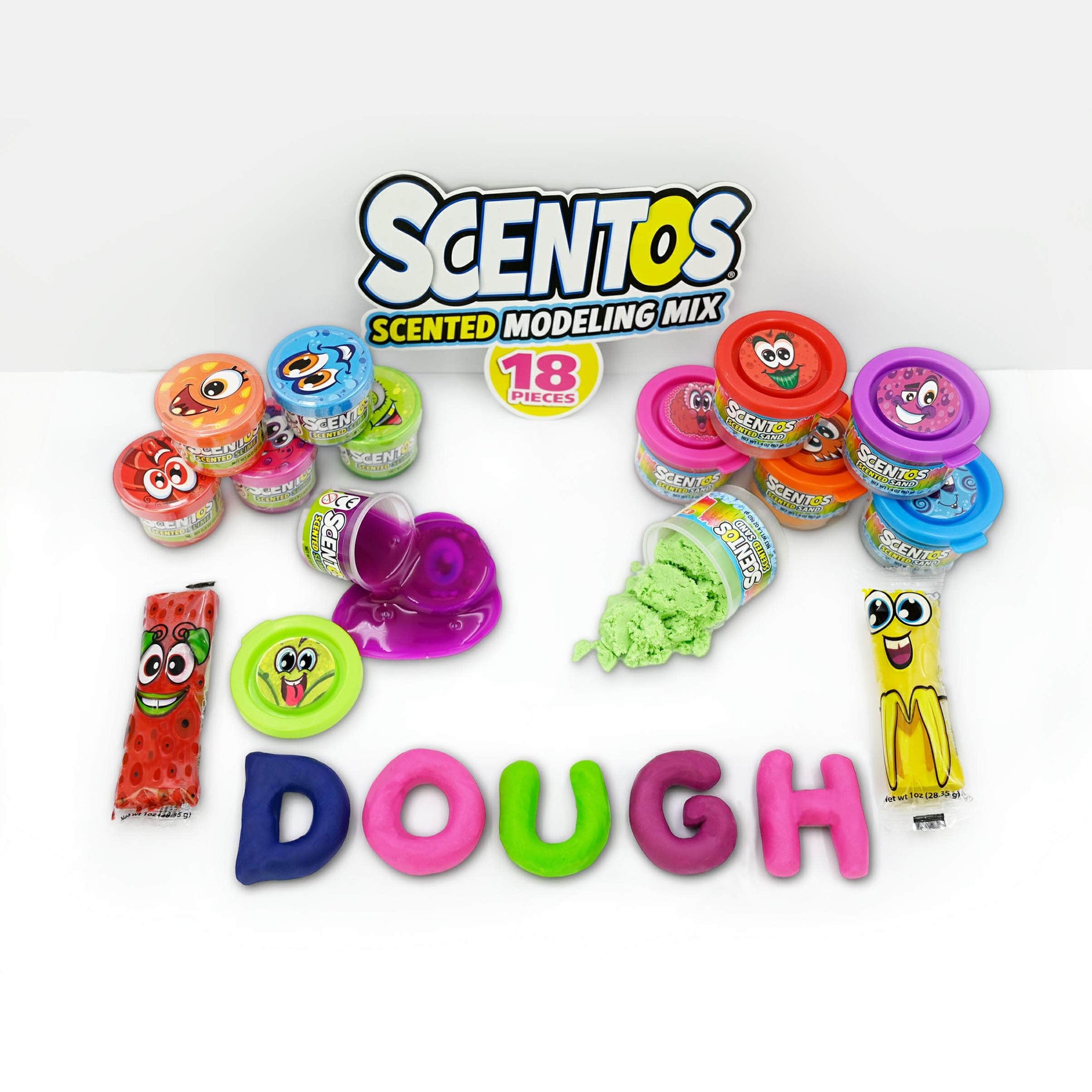 Scentos® Scented 18 Piece Slime Sand Dough Set – ShopScentos
