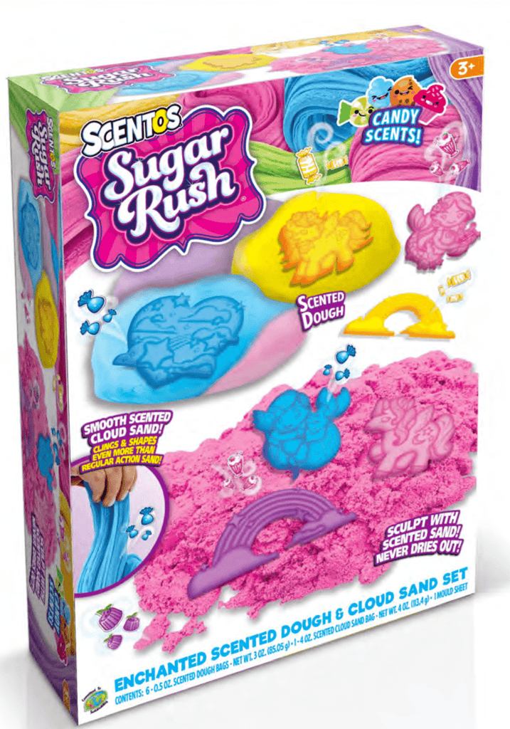 ShopScentos Dough Sugar Rush® Enchanted Scented Dough & Cloud Sand Set