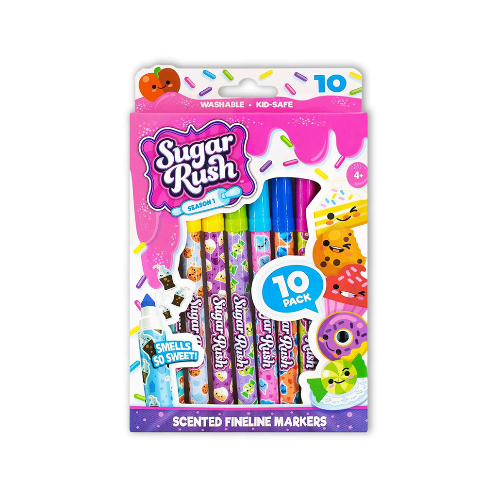 ShopScentos Felt Tip Pen Sugar Rush® Felt Tip Pens 10 Pack Set