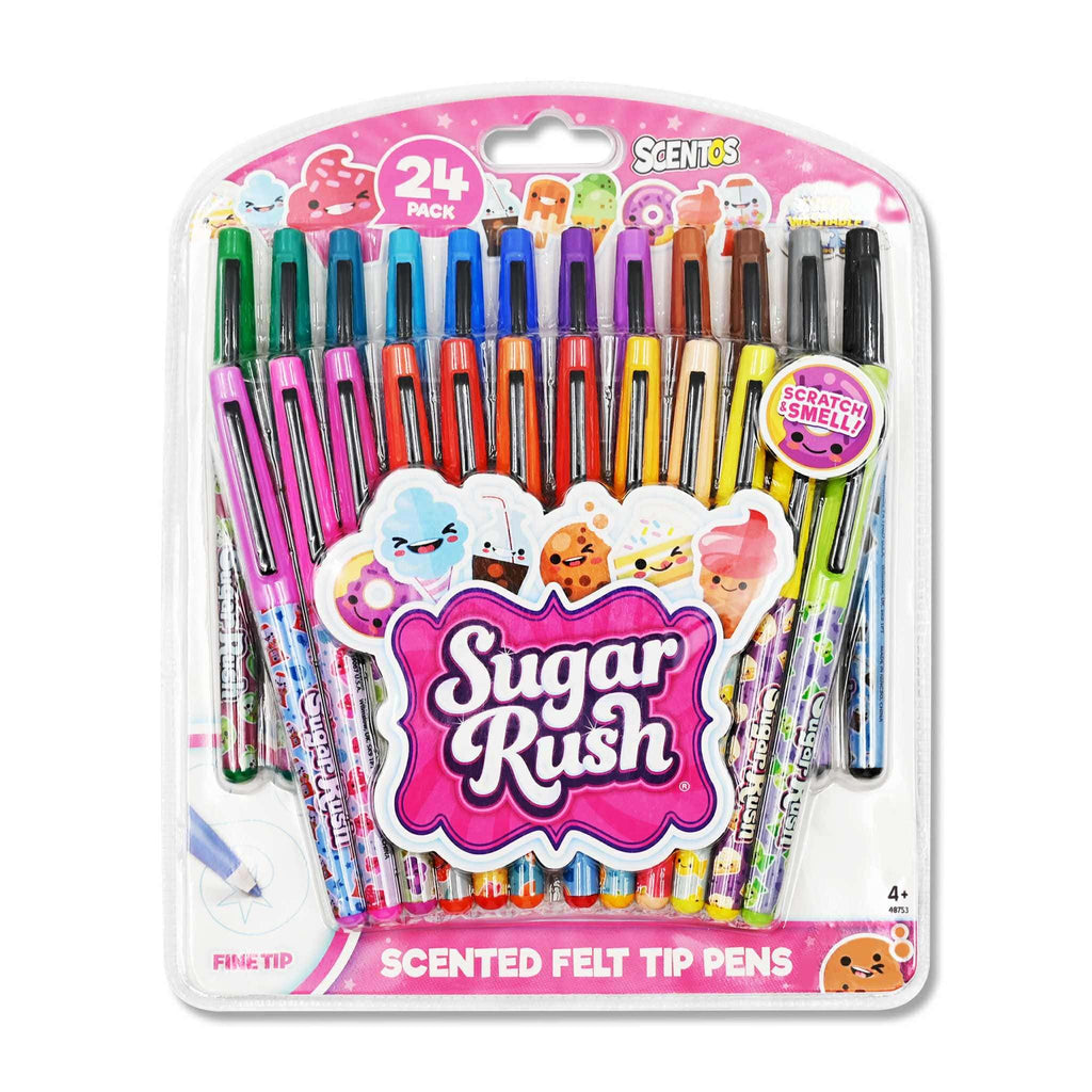 Scentos Scented Magic Markers for Kids Ages 4-8 - Coloring Markers for  School #markers #kidsstationery #colouringpencil #colors…