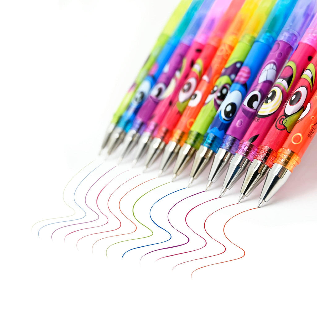 ShopScentos Gel Pen Scentos® Scented 12 Pack Mini Ball Point Pens