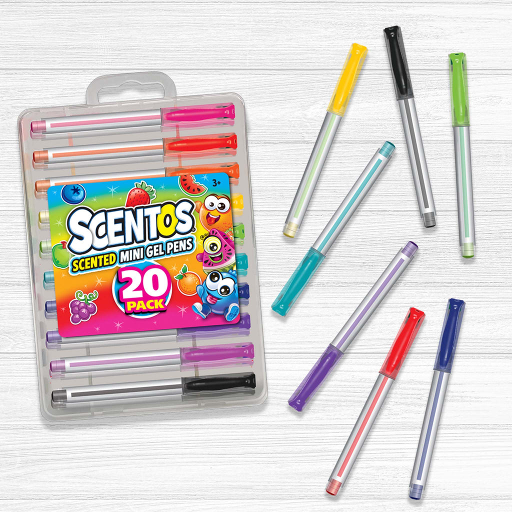 ShopScentos Gel Pen Scentos® Scented Colorful Fine Point Gel Pen 20 Count Set