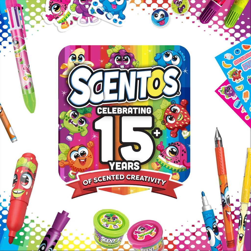 ShopScentos Marker Scentos® Fruit-Scented Chisel-Tip Markers - Brights - 8 Count Set