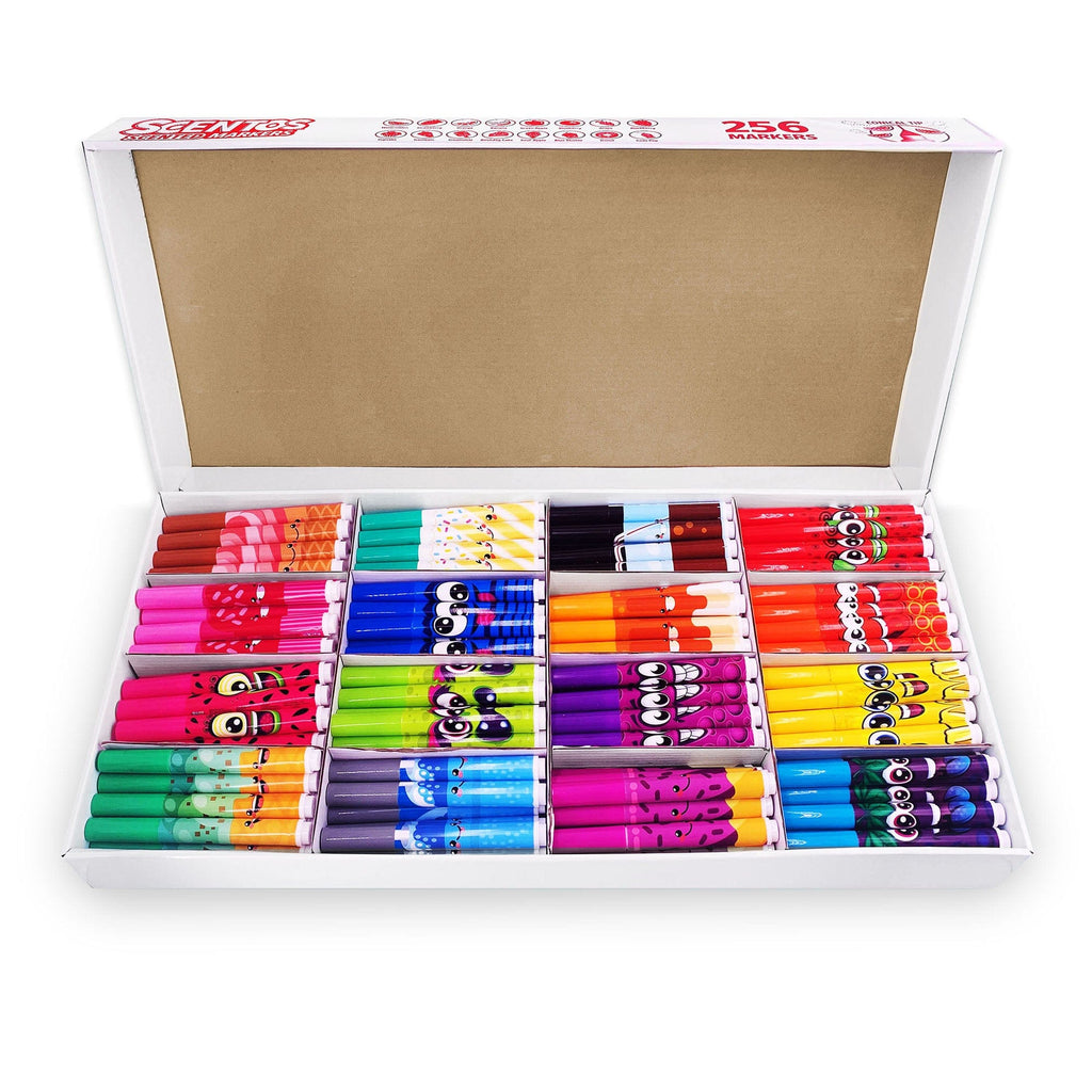 Scentos® Scented Fibre Tip Pens 50 Count Set – ShopScentos