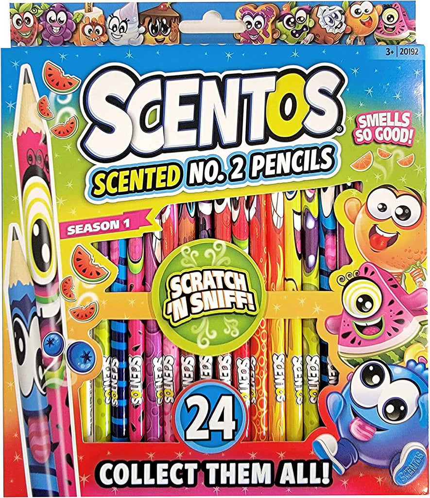Scentos® Scented Number 2 and Colored Pencils – ShopScentos