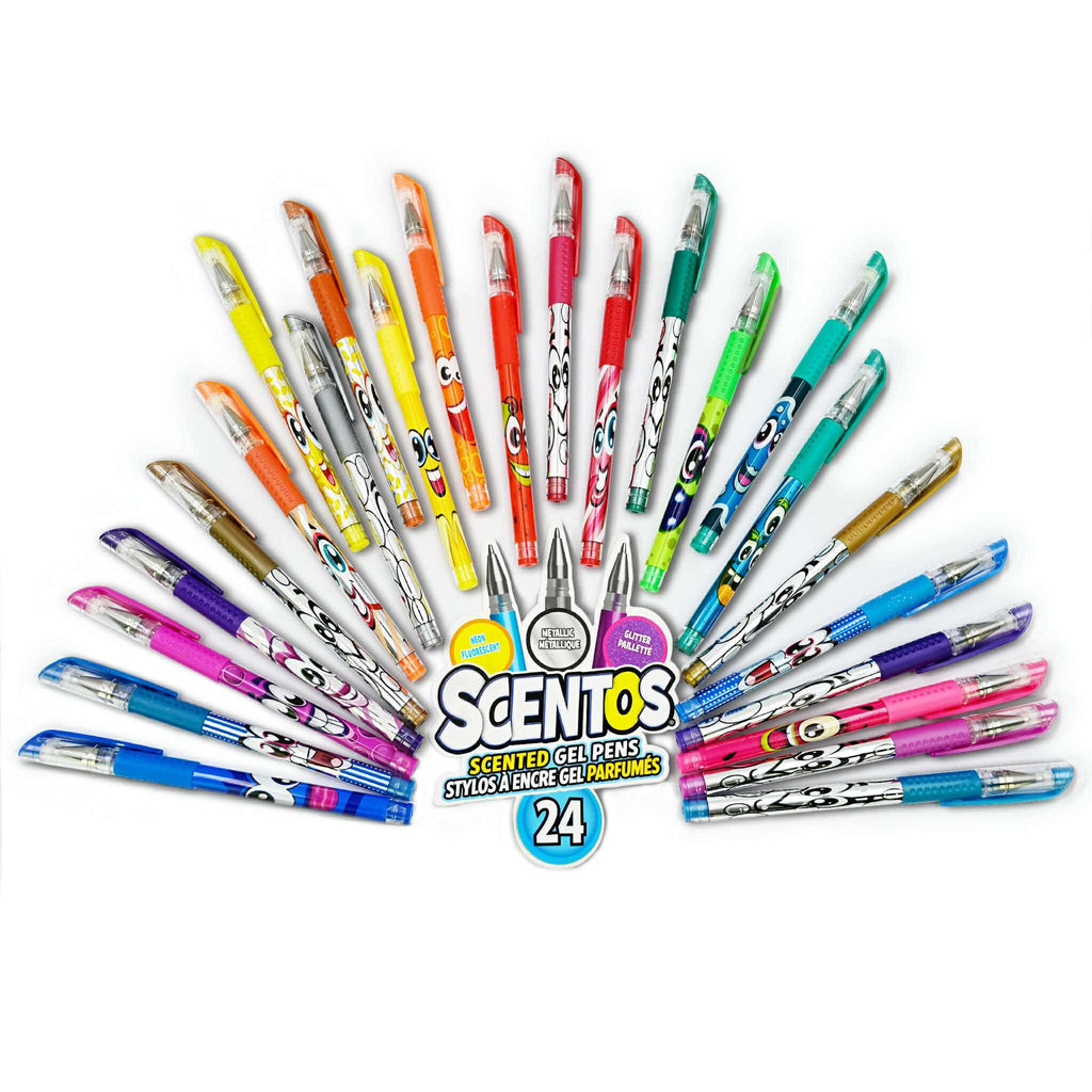 ShopScentos Scentos® Scented Gel Pens Sampler 24 Pack