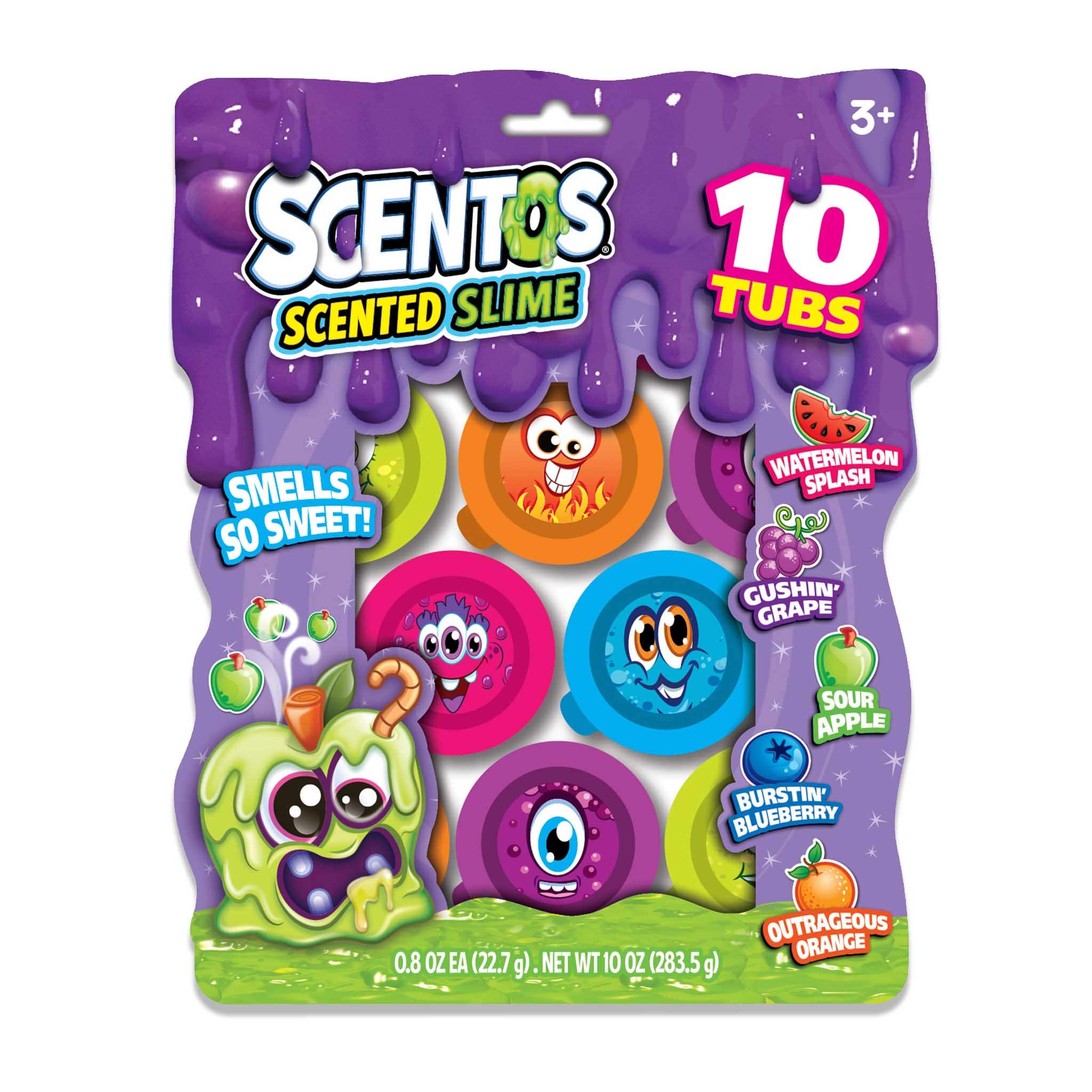 Scentos® Scented Slime 10 Pack Slime Tubs – ShopScentos