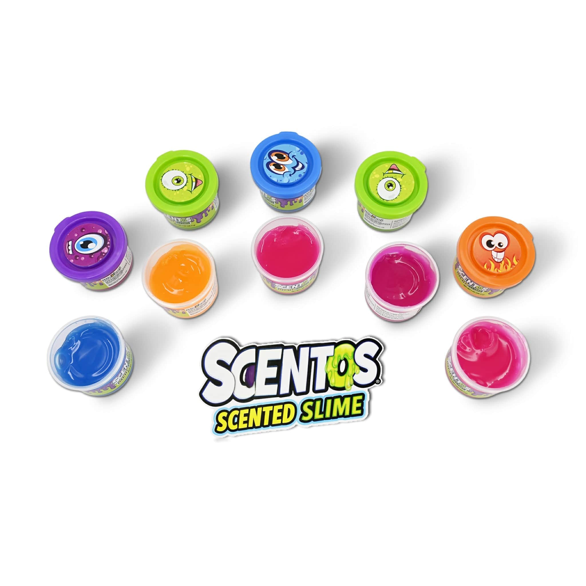 Scentos® Scented Slime 10 Pack Slime Tubs – ShopScentos
