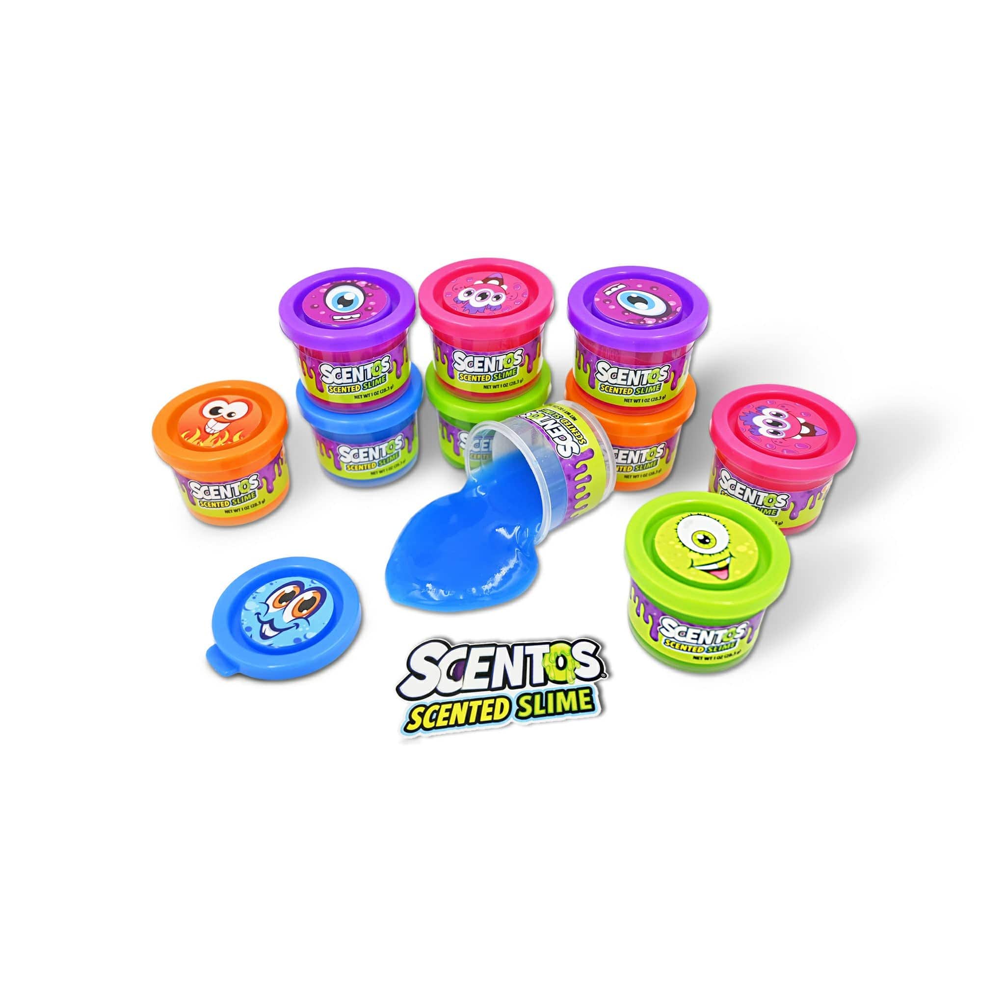Scentos® Scented Slime 10 Pack Slime Tubs – ShopScentos