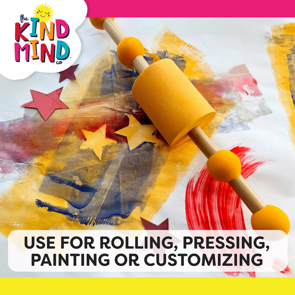 ShopScentos Solid Pattern Rollers The Kind Mind Co. - Solid Rollers 3-pack