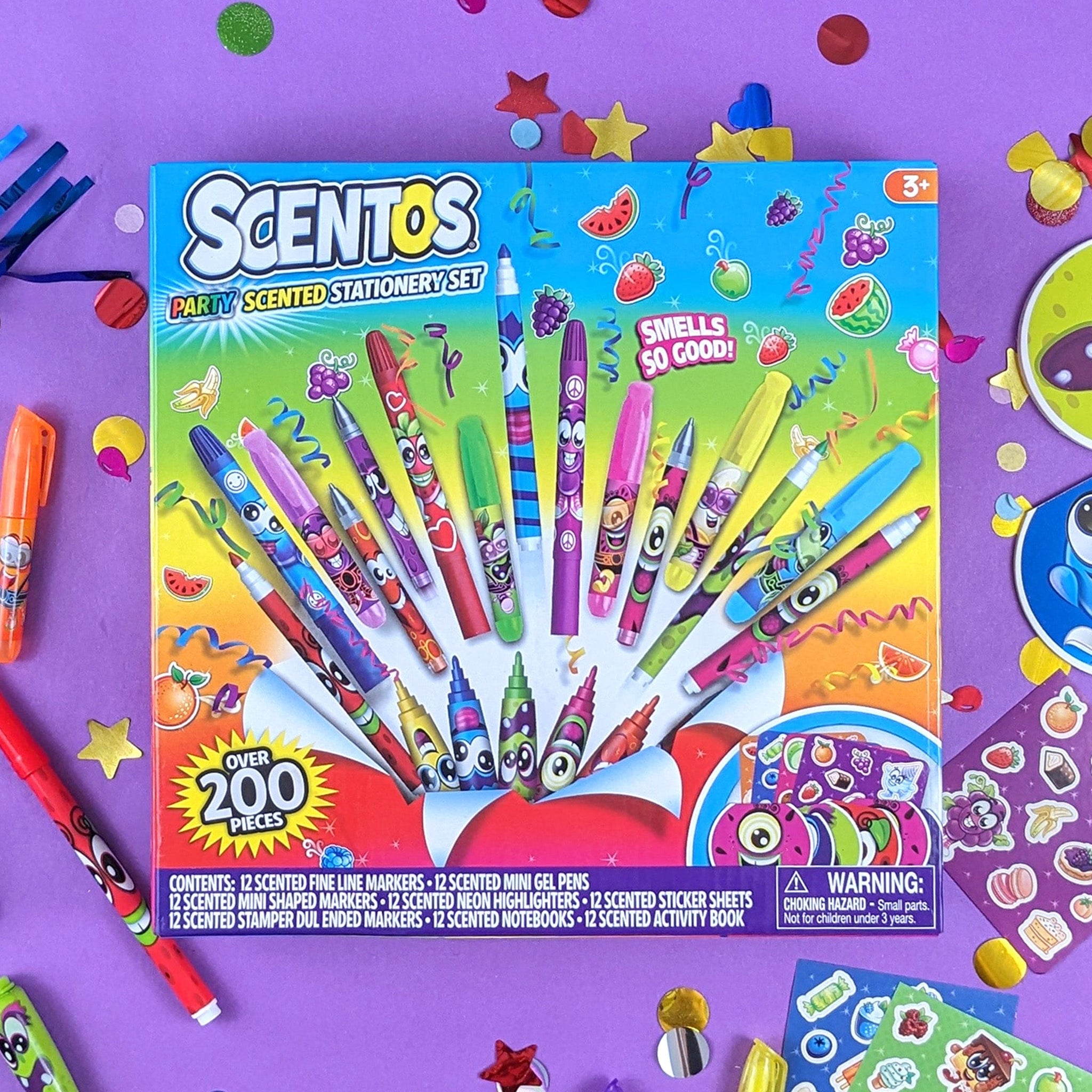 Scentos® Scented 200 Pieces Party-in-a-Box Set – ShopScentos