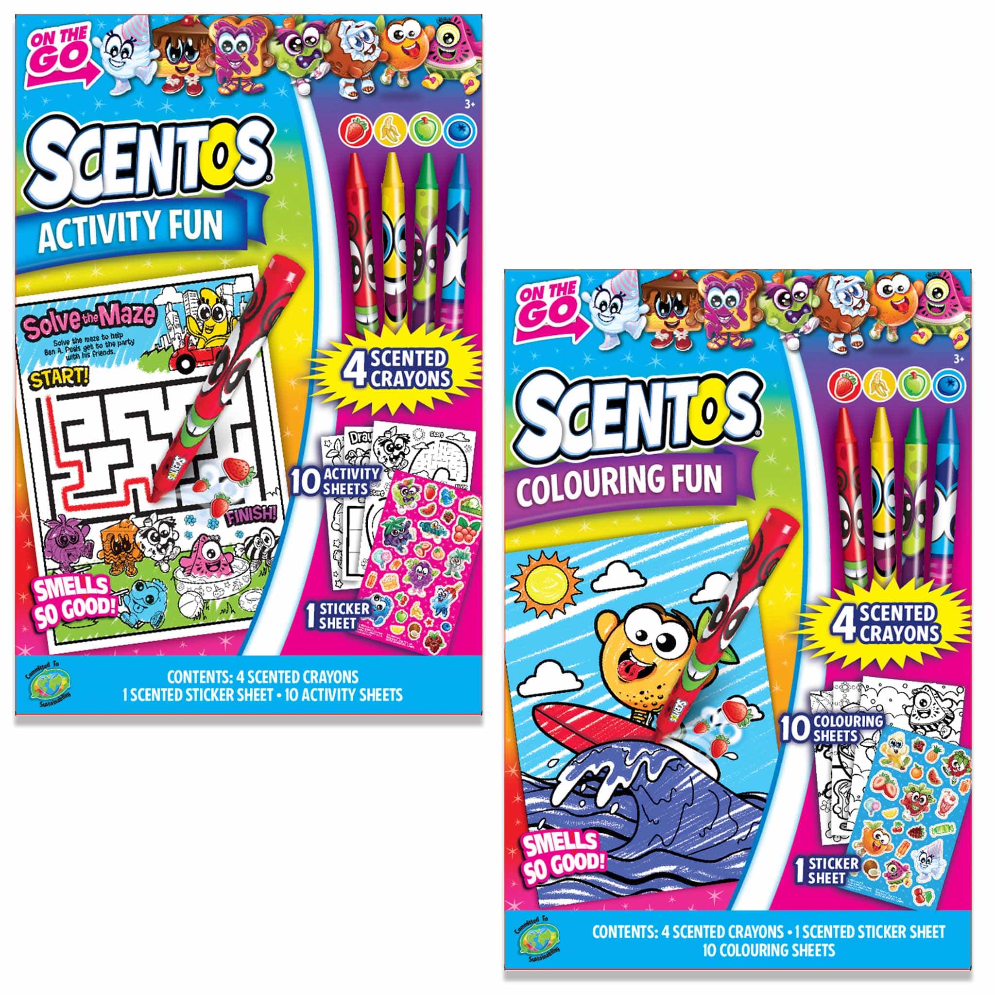 Scentos Scented Crayons - (Pack of 24) – ToyRoo - Magical World of Toys!