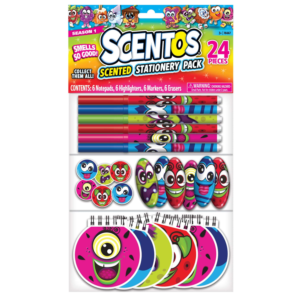 Scentos 1 oz Assorted 10 Pack Scented Slime - Ages 3+, Great for Easter,  Party F