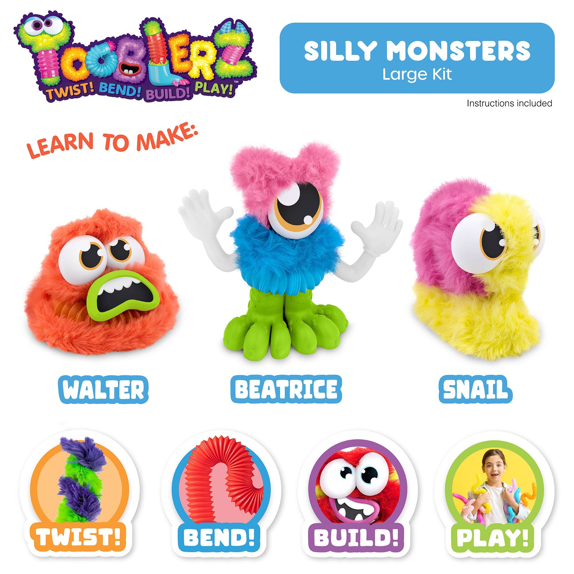 silly monsters TOOBLERZ Silly Monsters- Large Set