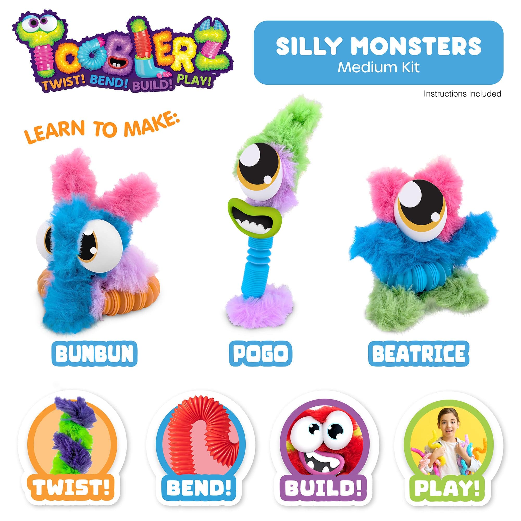 silly monsters TOOBLERZ Aquatic Creatures – Medium Set